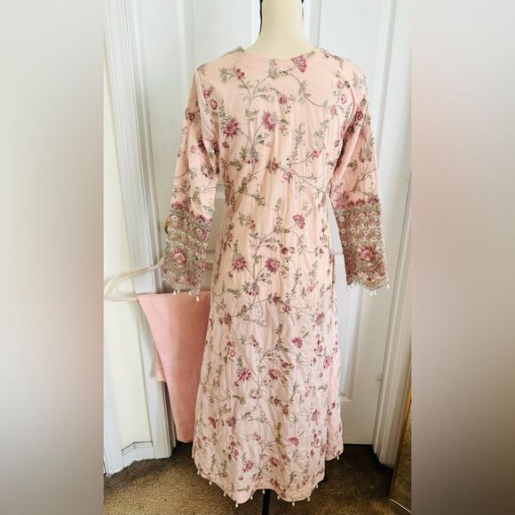 FAIZA SAQLAIN PAKISTANI LUXURY DESIGNER PARTY DRESS - Picture 10 of 15